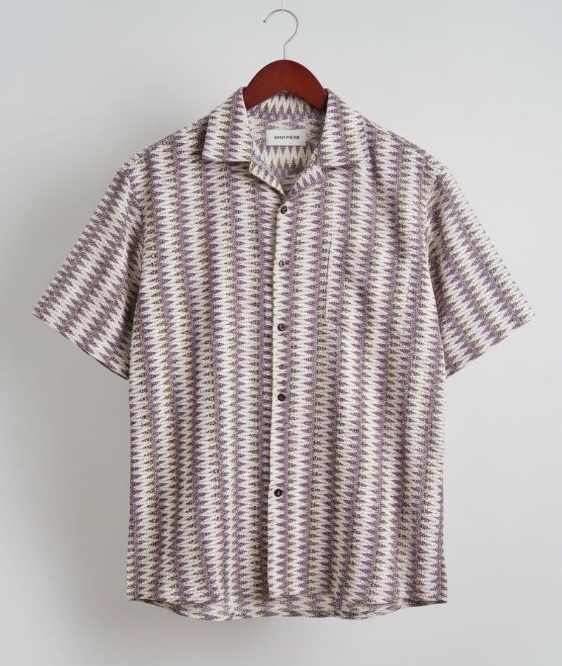Patterned Short Sleeve Shirt