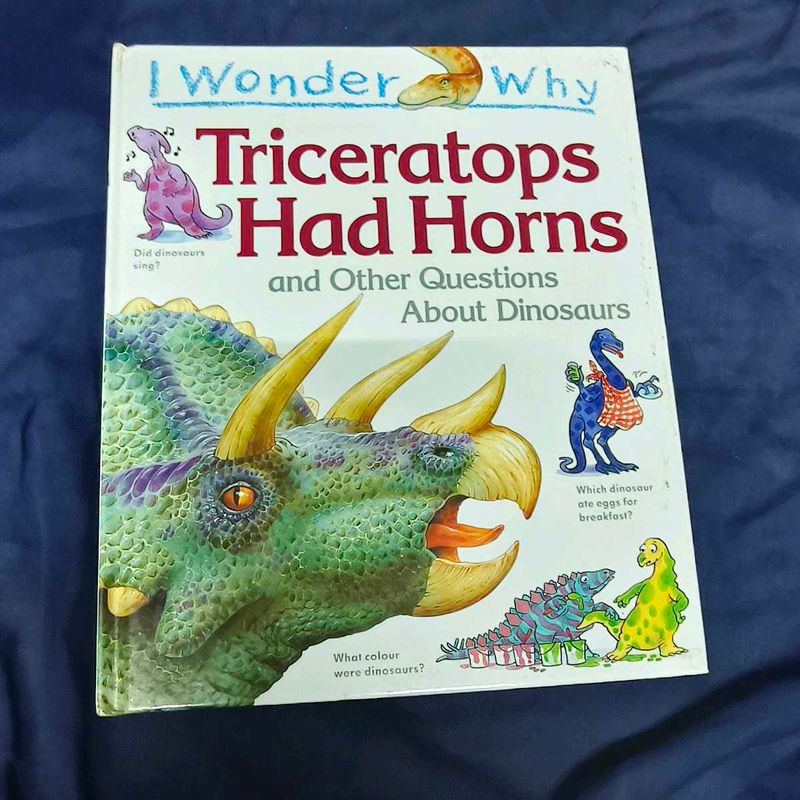 Triceratops Had Horns/ I Wonder Why Children Book