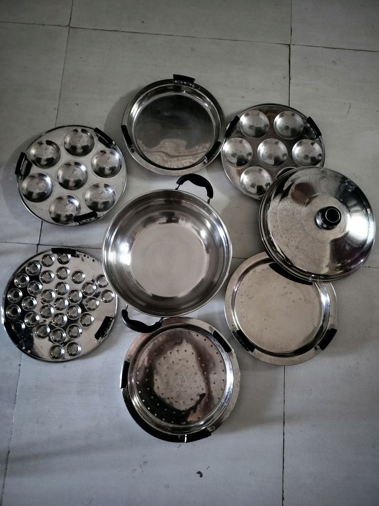 Idli , Dhokla, Vegitable Streamer Cum Kadai