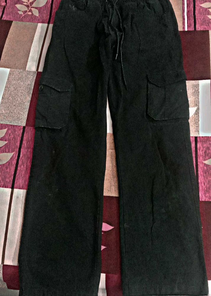 Black Cargo Pants