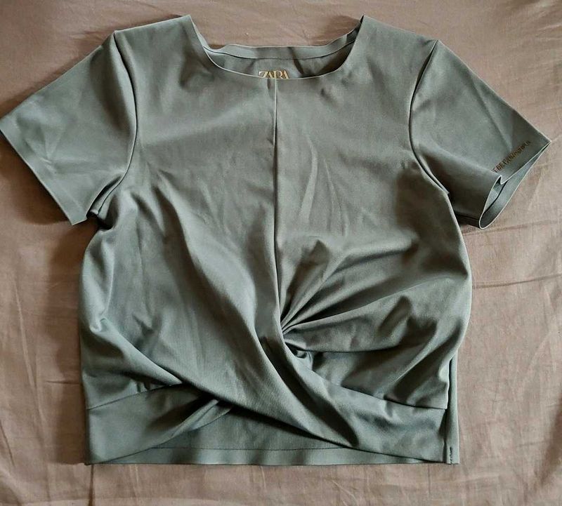 Zara Twist Front Top