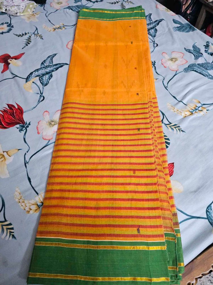 Woven Cotton Saree