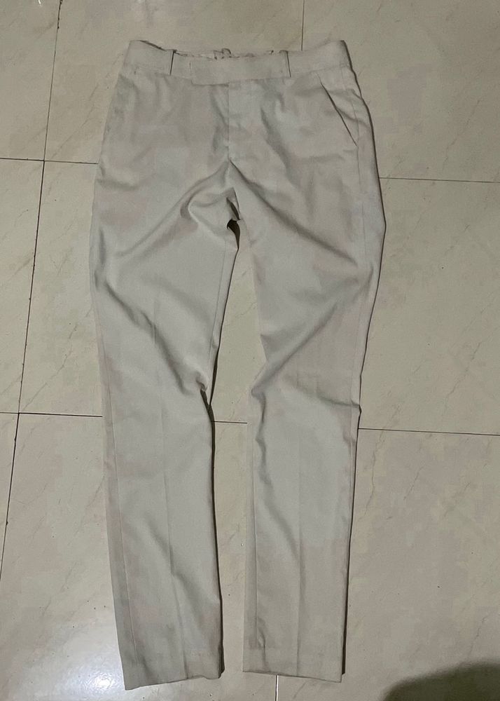 Casual Beige Pants