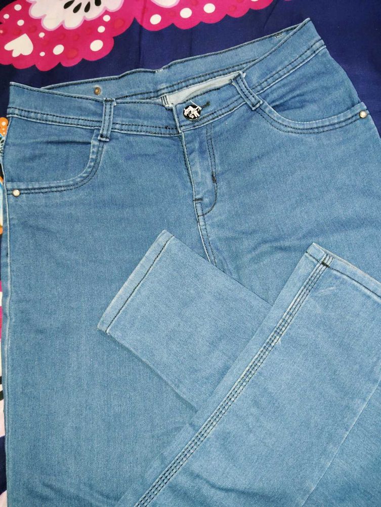Light Blue  Denim Jeans