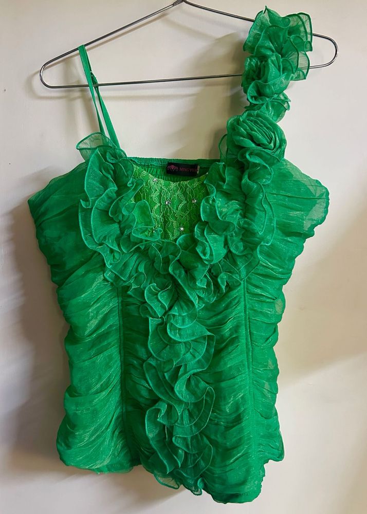 I M Selling Green Top