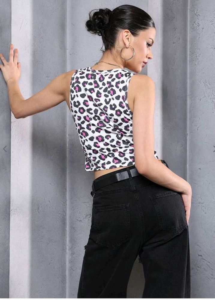 Leopard Print Tank Top