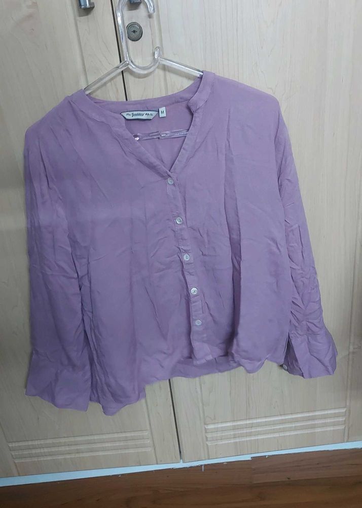 Lavender Long Sleeve Top