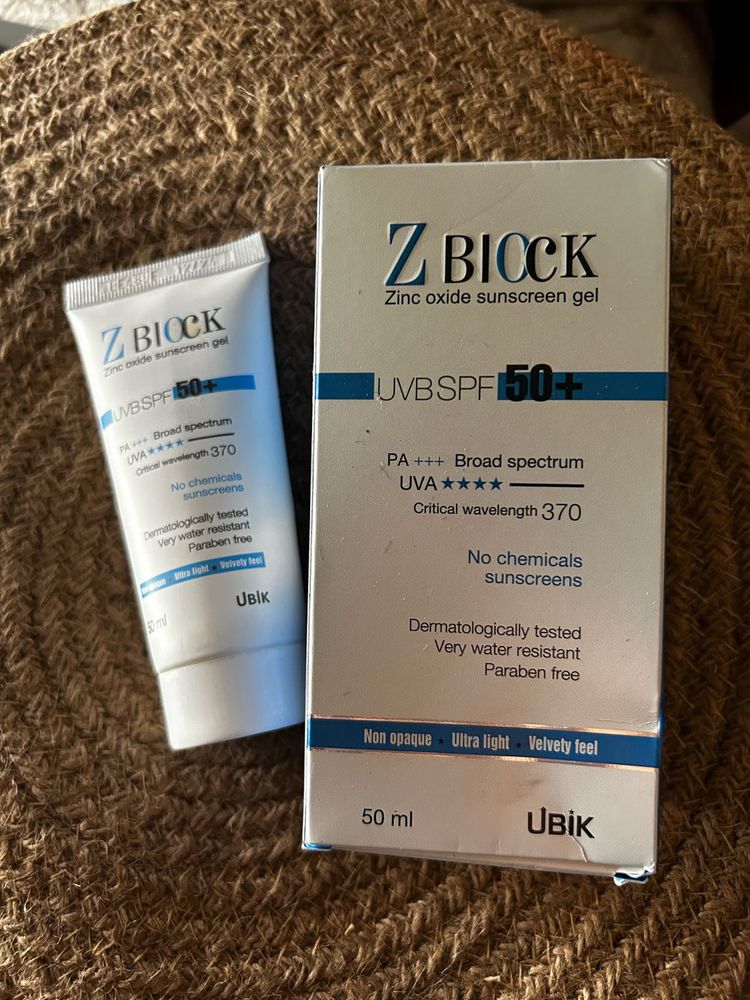 Z Block Sunscreen New