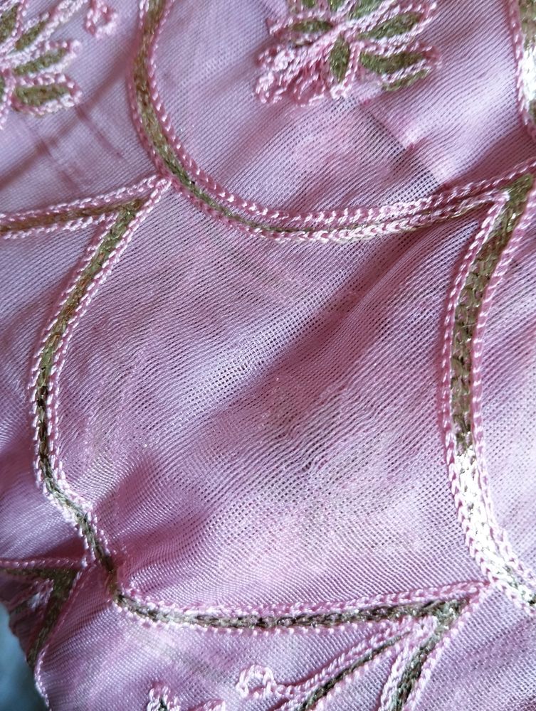 Pink Saree