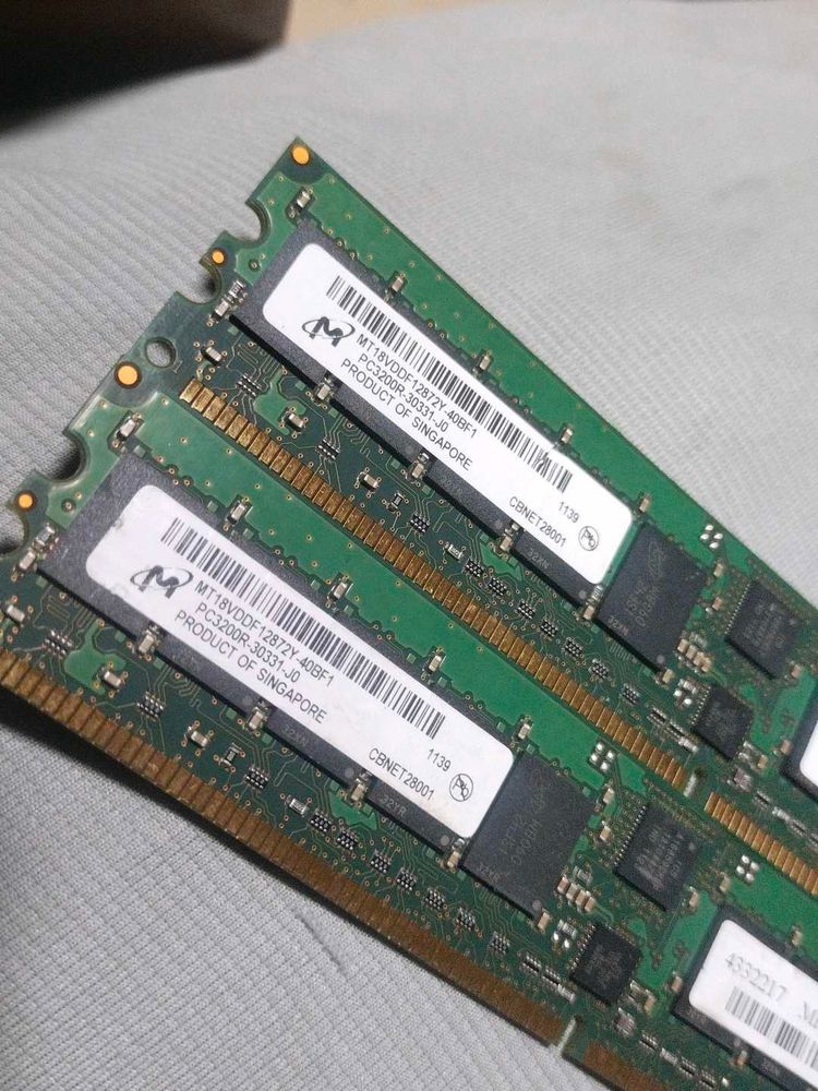 PC3200R DDR RAM Memory Sticks
