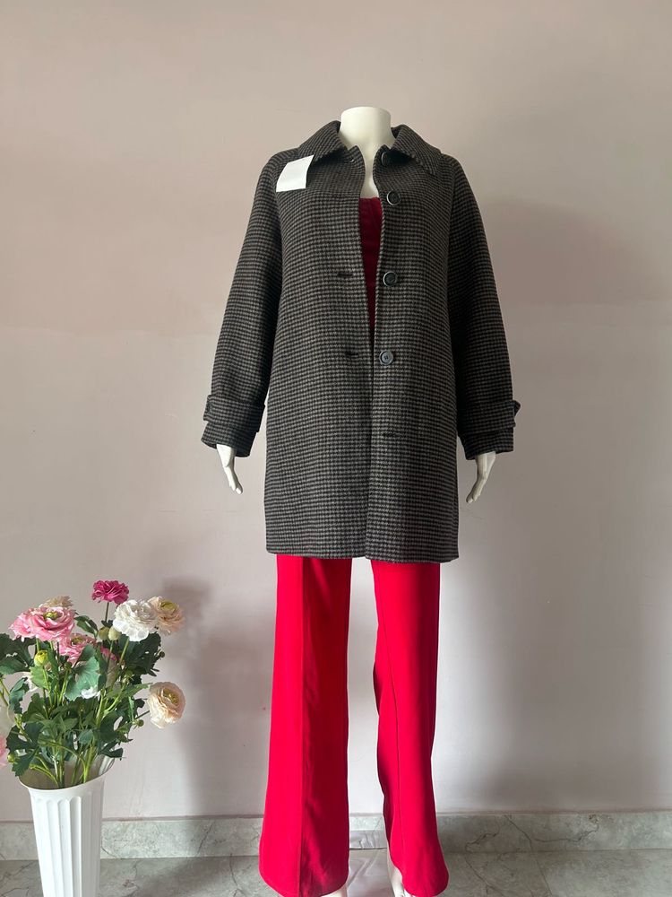 Chic Houndstooth Coat FIXED PRICE
