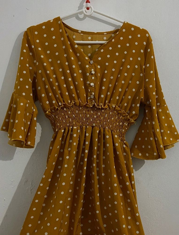 Mustard Dress