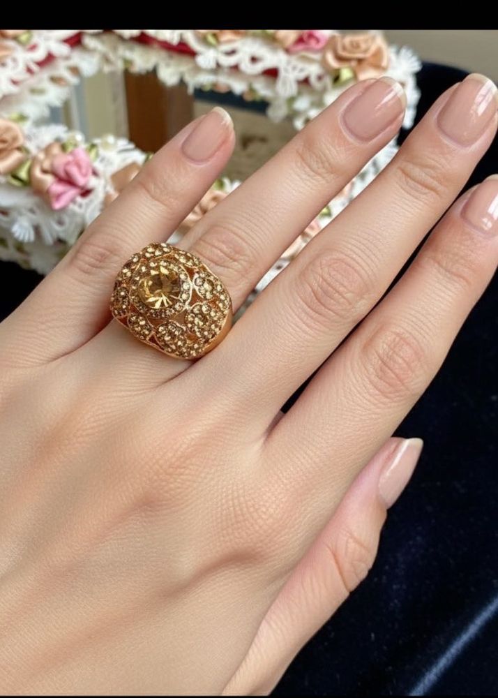 18k Gold Plated Party Ring 💍