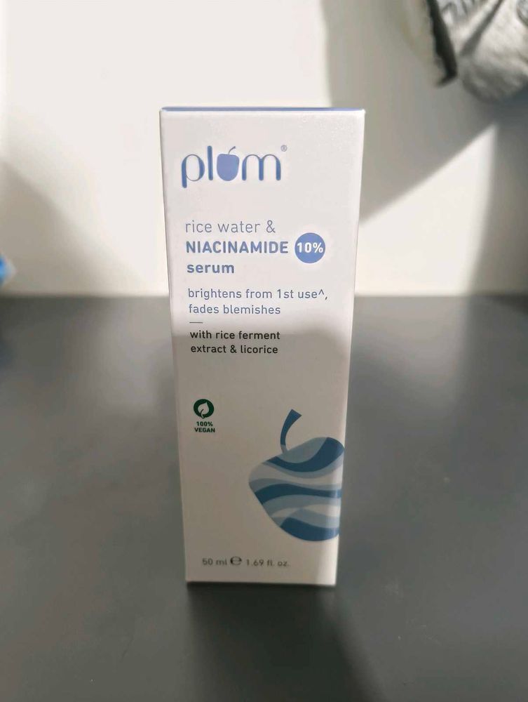 Plum Rice Water &amp; Niacinamide Serum