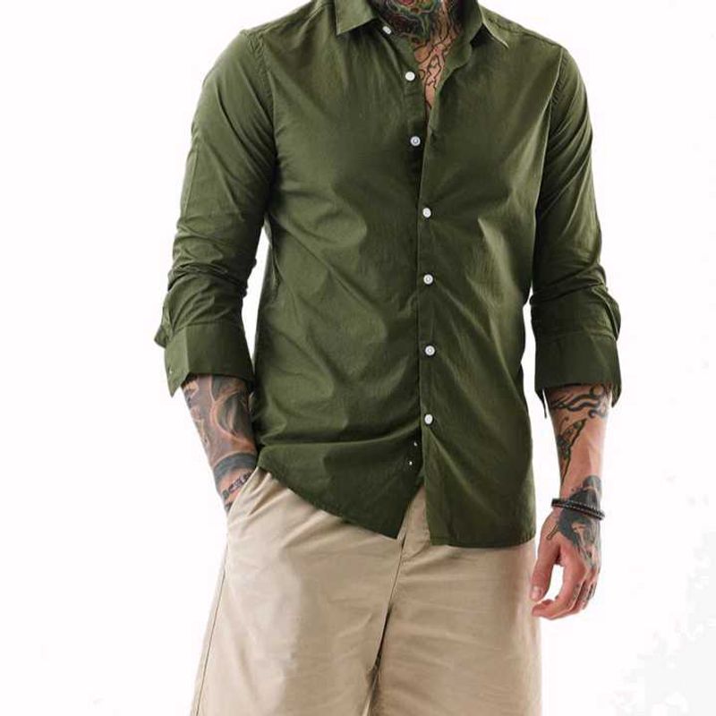 Olive Green Shirt