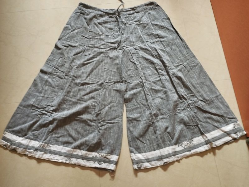 Khadi Cotton Plazzo