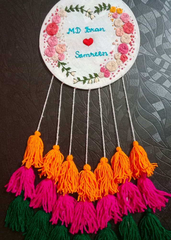 Embroidered Dream Catcher
