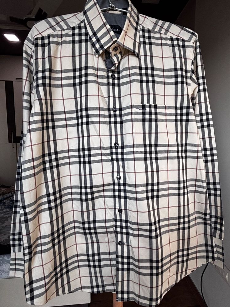 BURBERRY nova check shirt