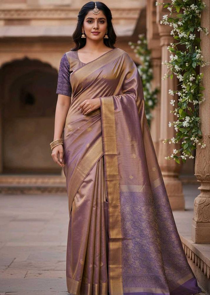 NEW -- Silk Saree With Blouse