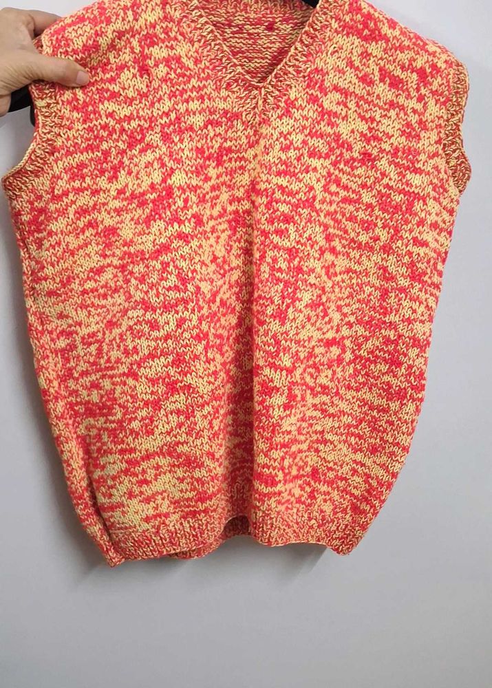 Handmade Half Sleeves Sweater for Winters