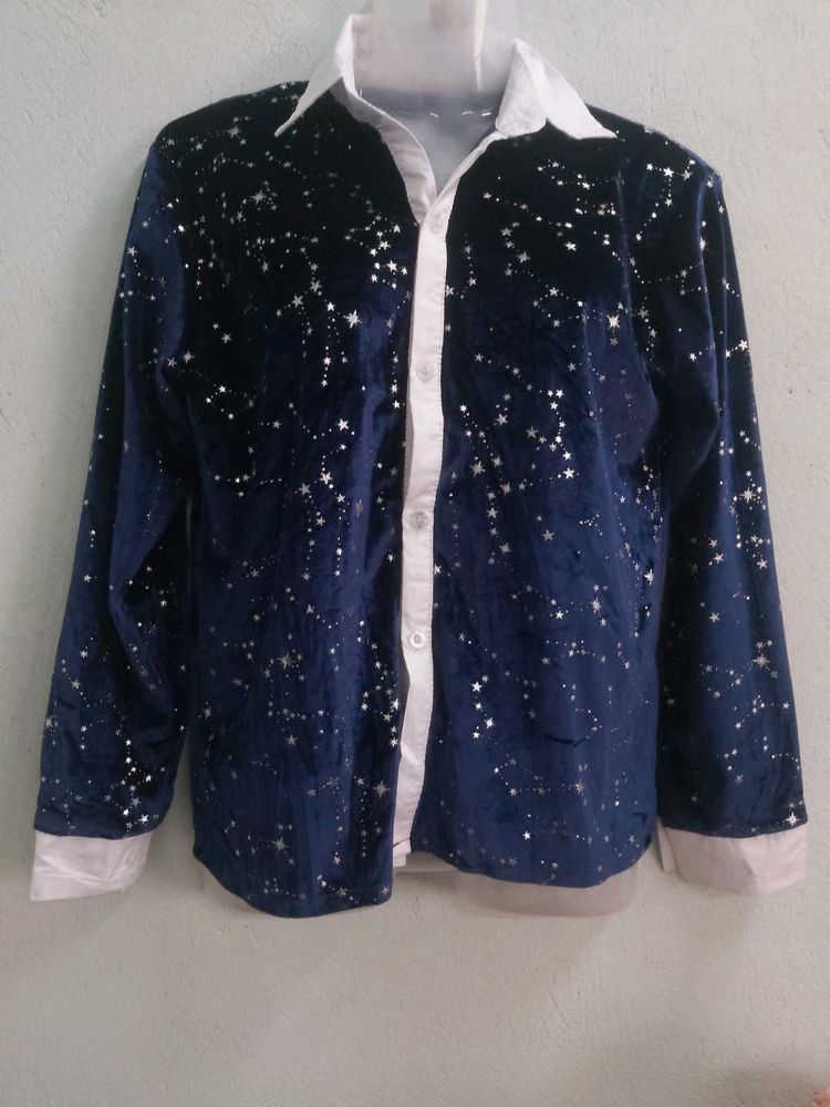 Velvet Blue Tops