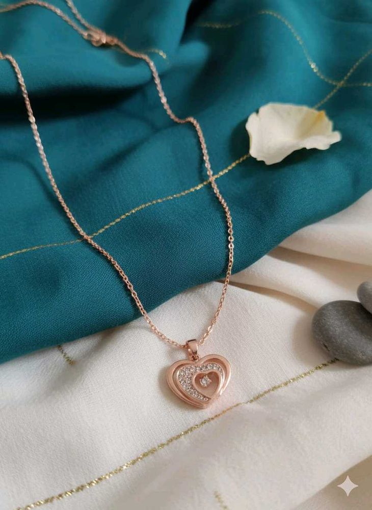Heart Pendant Necklace for Women