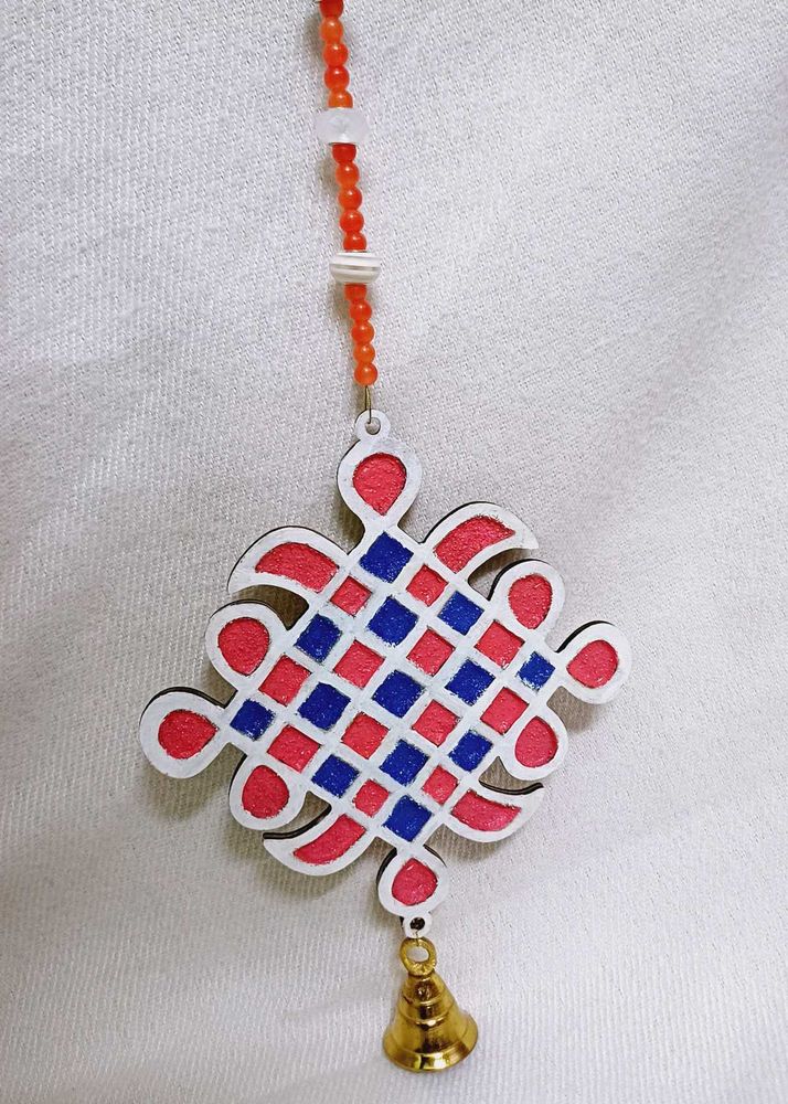 Lucky Knot Ornament with Bell