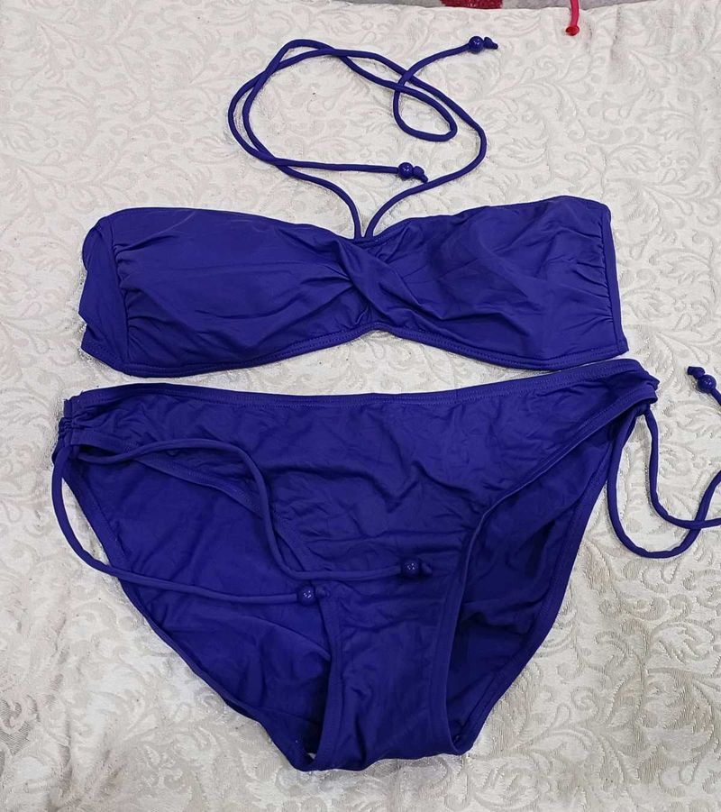 Blue Bikini Set