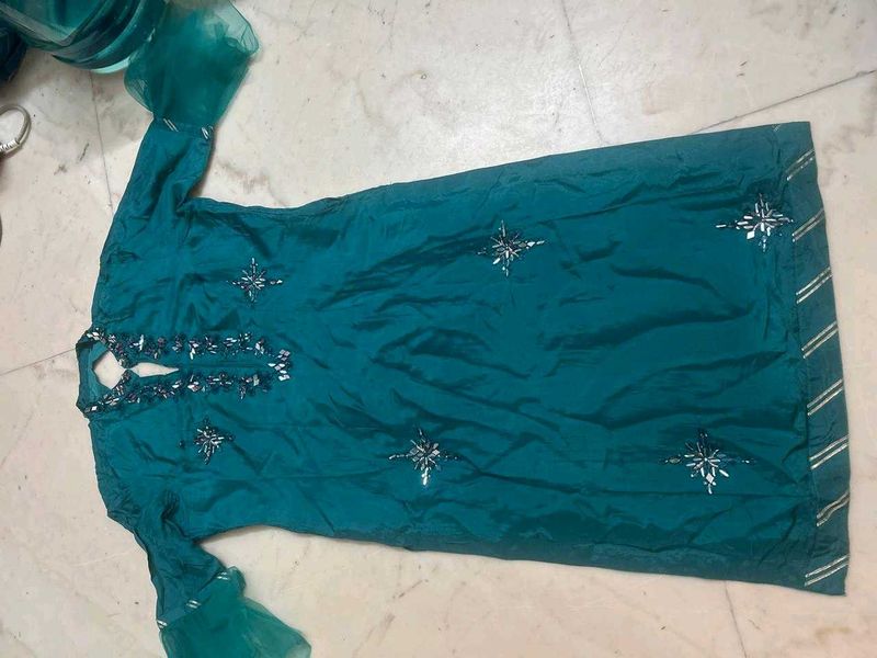 Embellished Kurta skirt