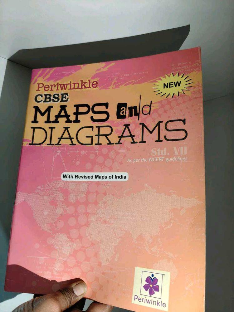Periwinkle CBSE Maps &amp; Diagrams - Std. VII