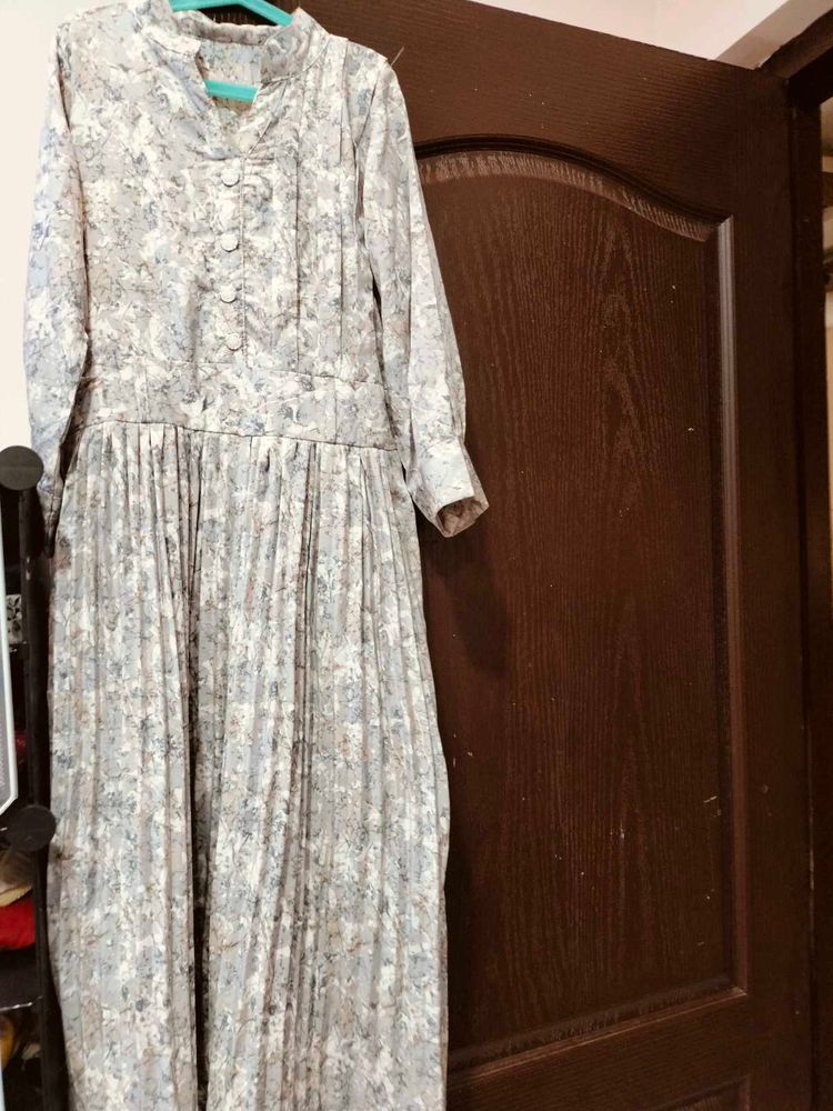 Vintage Floral Maxi Dress