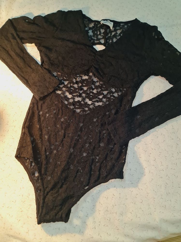 Soft Stretchable Net Bodysuit