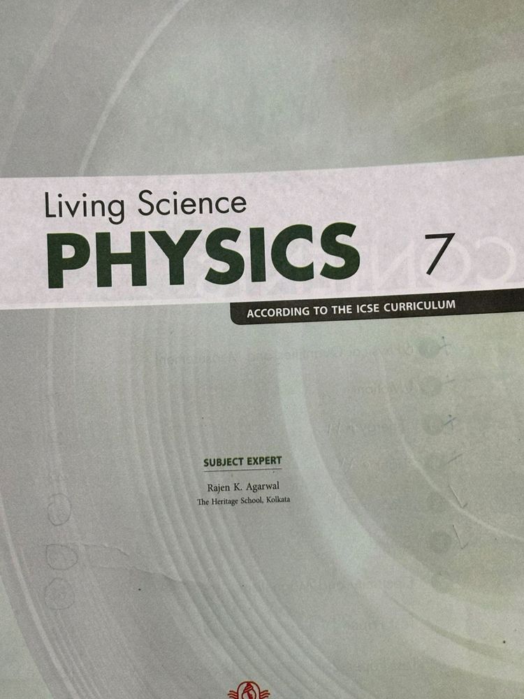 Living Science Physics Book For Class 7