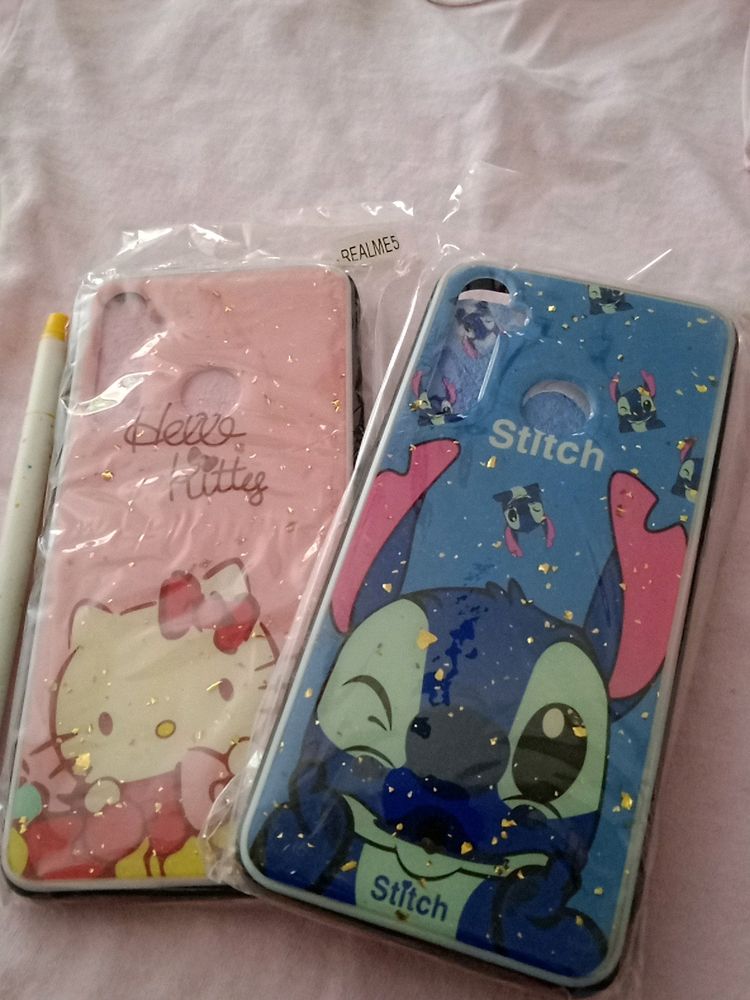 GRAB FAST 2 SET OF REALME 5 COVER