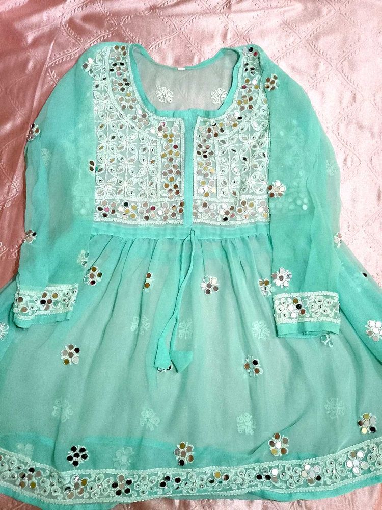 Party Wear Peplum Top