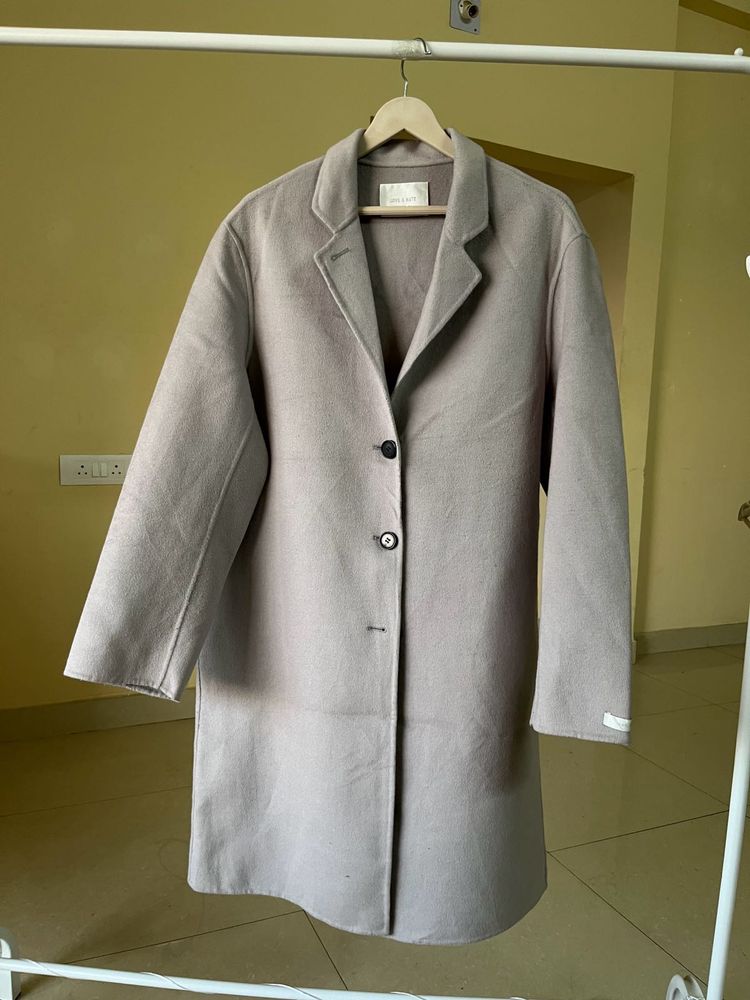 Elegant Grey handmade coat