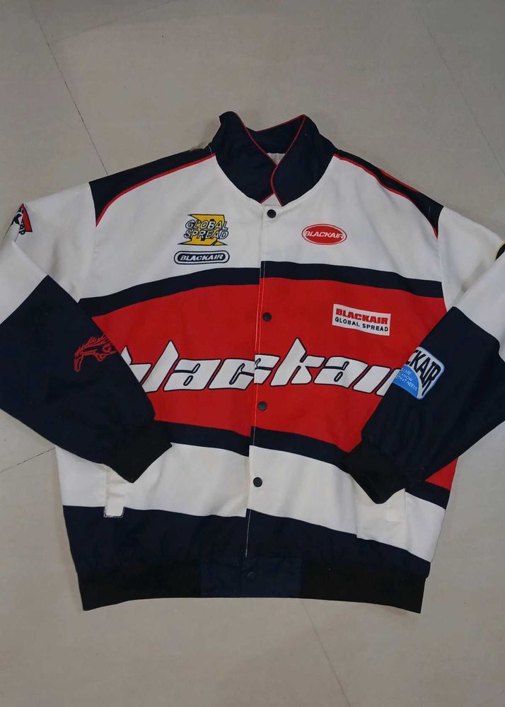 Y2k Blackair Racing Jacket