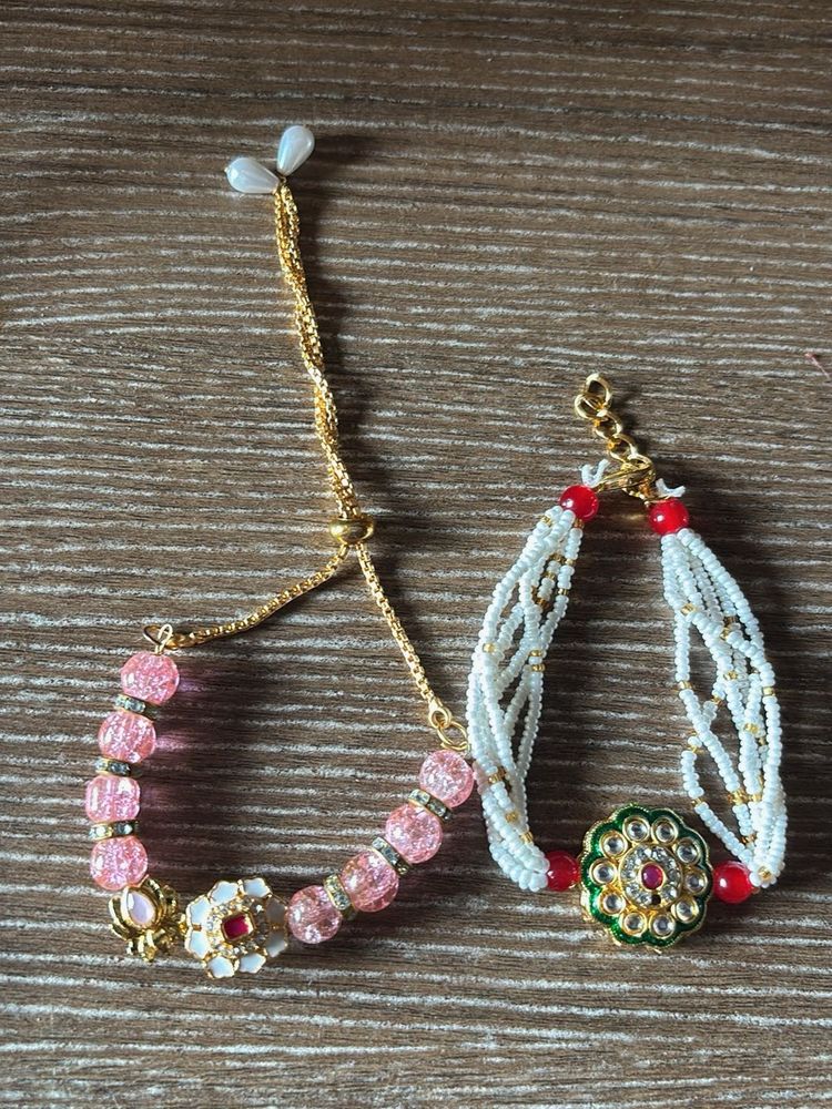 Set Of 2 Bracelet For Ethnic Wear