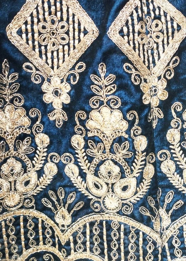 Embroidered Velvet Fabric