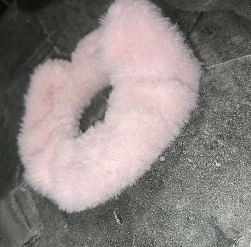 Soft Fur Scrunchies| Gentle On Hair| Cute &amp; Trendy