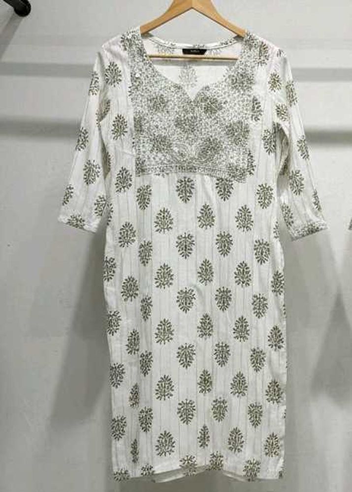 Printed Straight Kurta