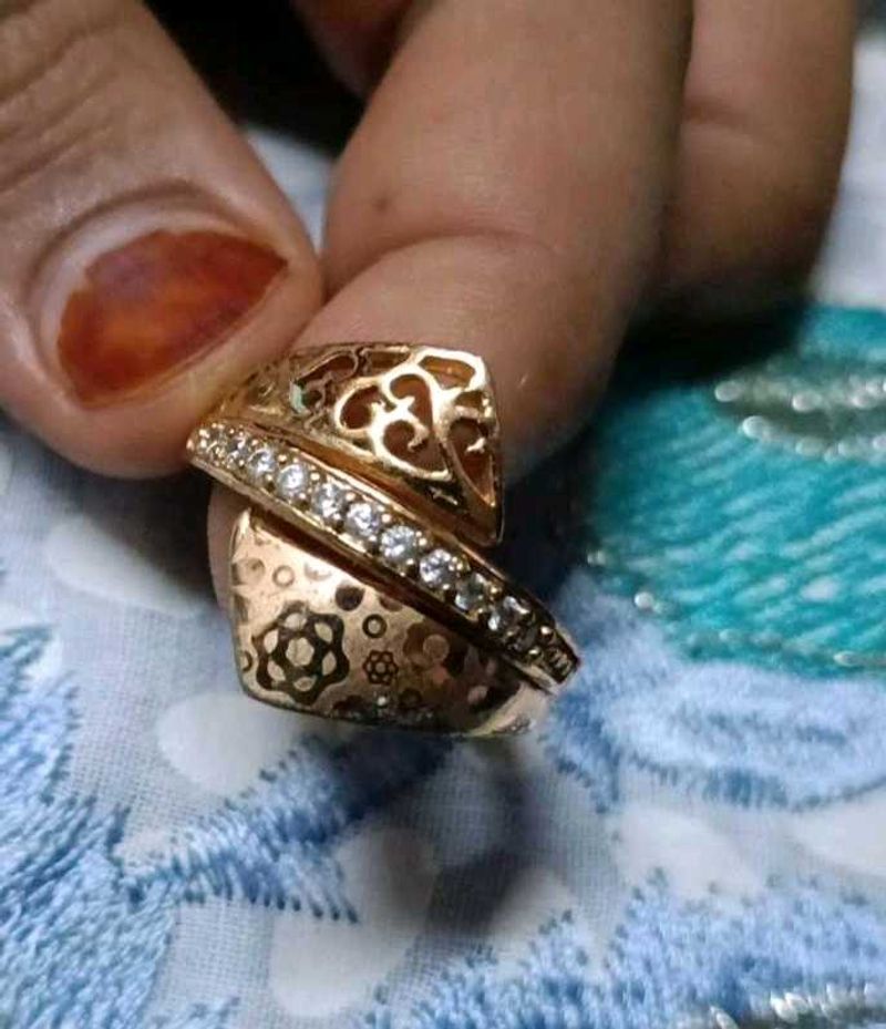 Gold Plated Ring Combo