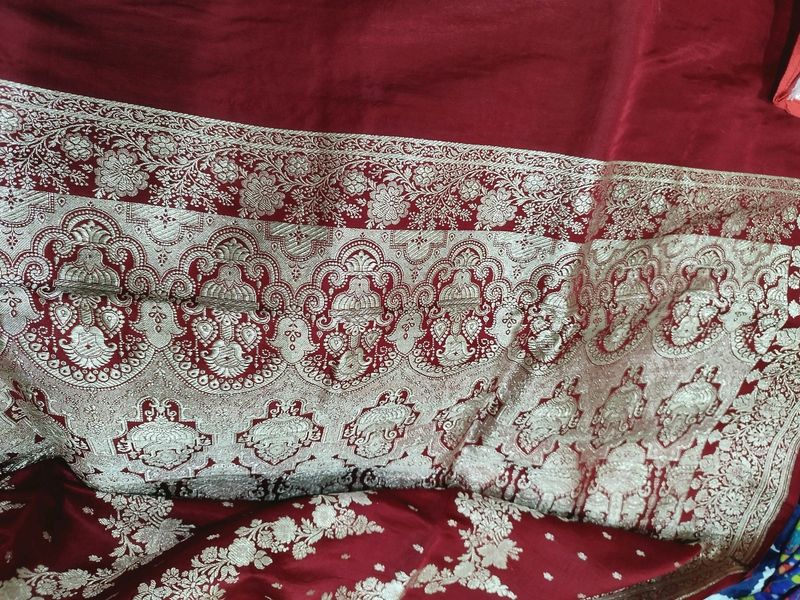 Banarasi Red Saree