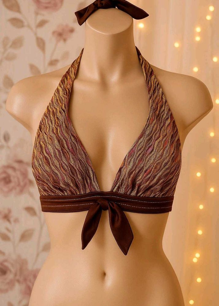 🇳🇿💫 Imported Stuff Braa Neck Tie Beach Bra