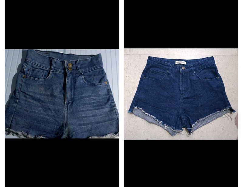 denim shorts Combo