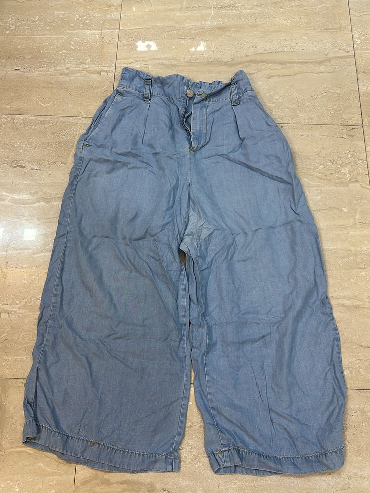 Denim Fabric Loose Style Pant/jogger