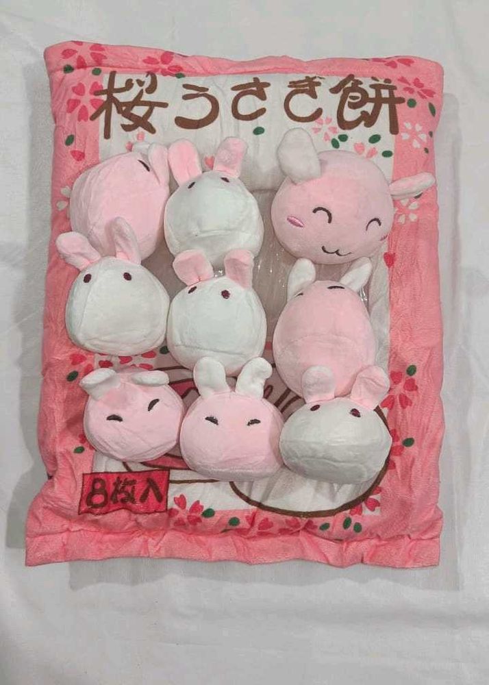 Sakura Mochi Bunny Plush