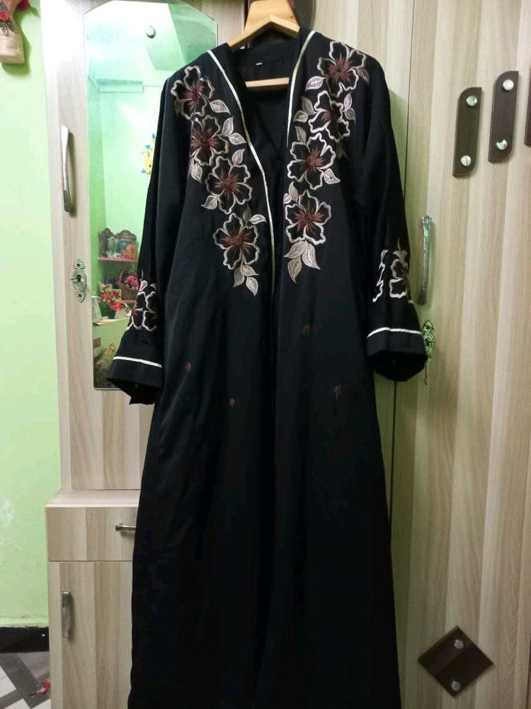 Floral Embroidered abaya burkha