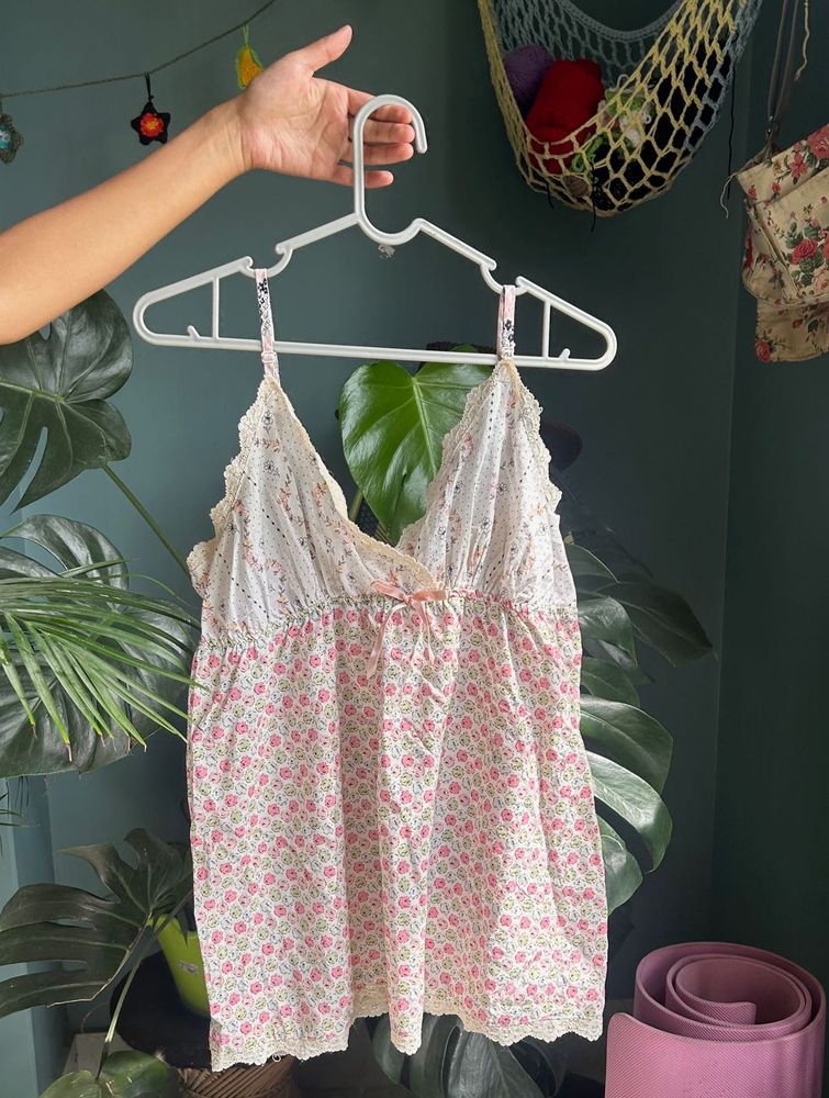 Laced Cami Top