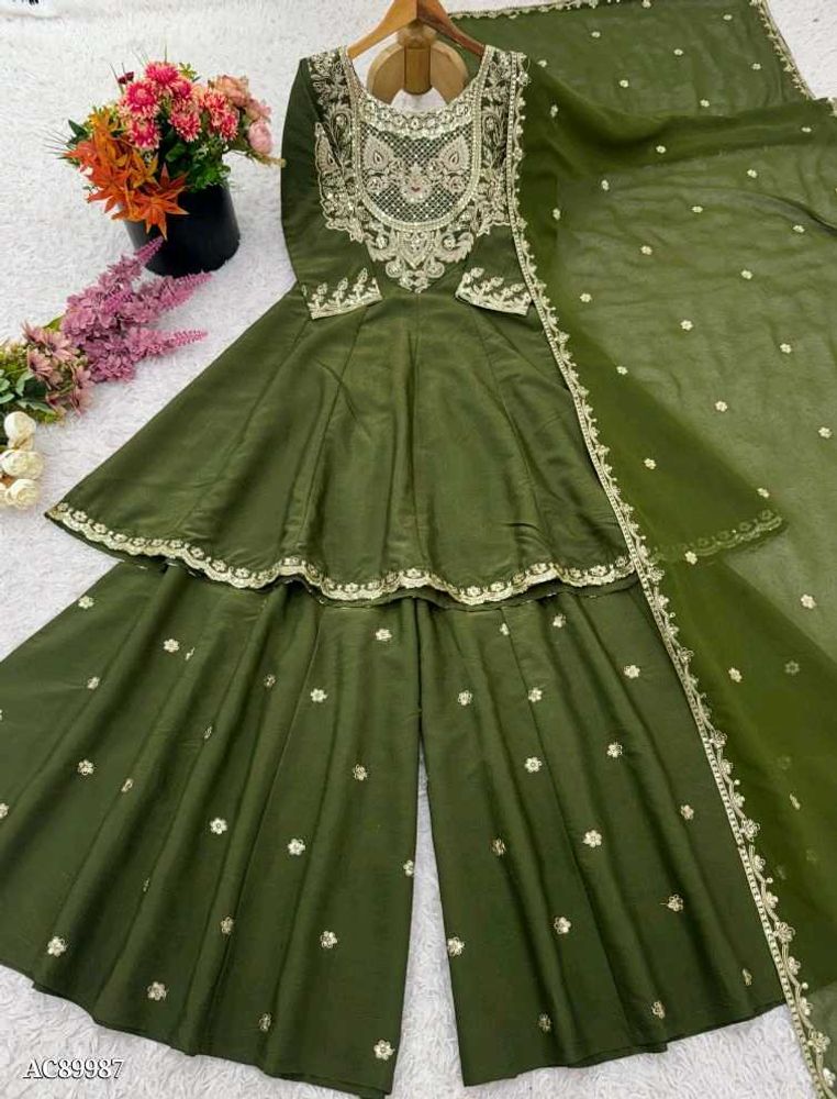 Mehandi Special Dress